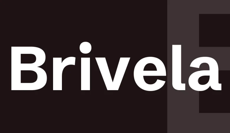 brivela font — Brivela — cover for the premium font write-up on The Asset Crate