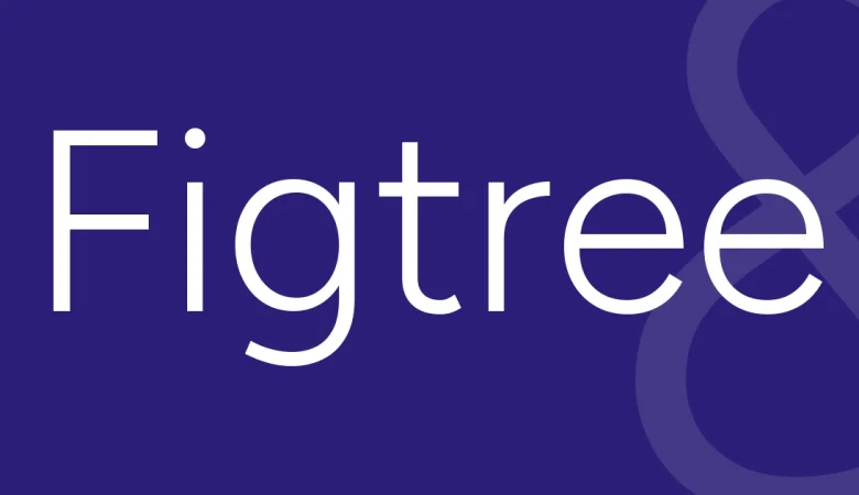 figtree font free download — Figtree — the typeface name set in Figtree itself, white on a solid colour cover