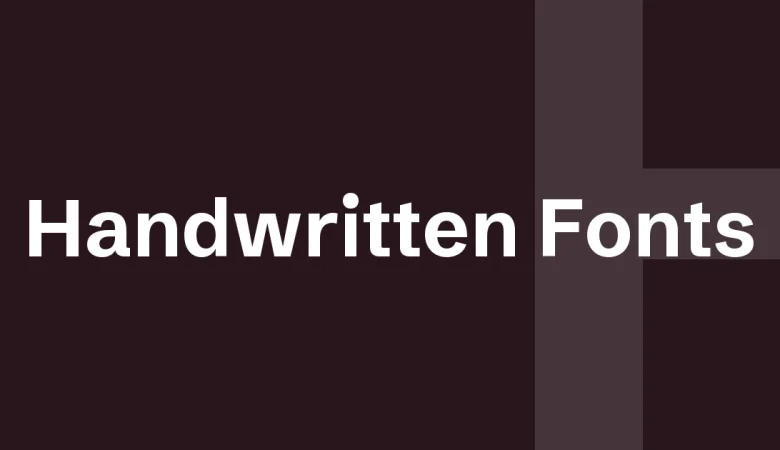 handwritten fonts — Handwritten Fonts — cover for the premium font write-up on The Asset Crate