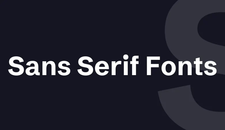 sans serif fonts — Sans Serif Fonts — cover for the premium font write-up on The Asset Crate