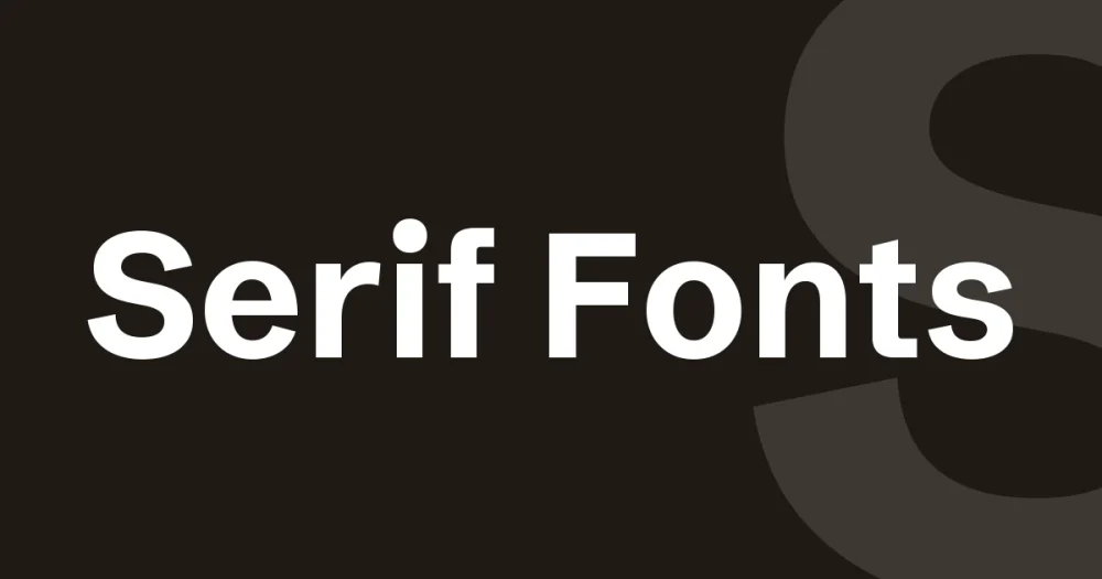 serif fonts — Serif Fonts — cover for the premium font write-up on The Asset Crate