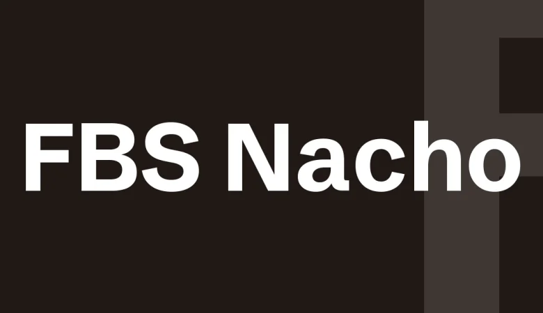 FBS Nacho — cover for the premium font write-up on The Asset Crate
