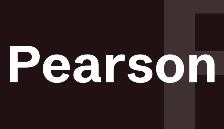 Pearson — cover for the premium font write-up on The Asset Crate
