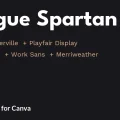 League Spartan Font Pairing in Canva: 6 Partners - cover
